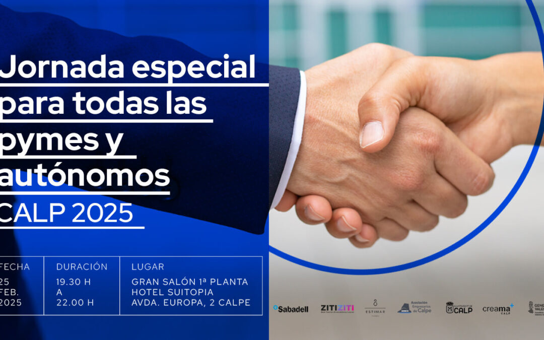 Jornada especial para pymes y autónomos Calp 2025