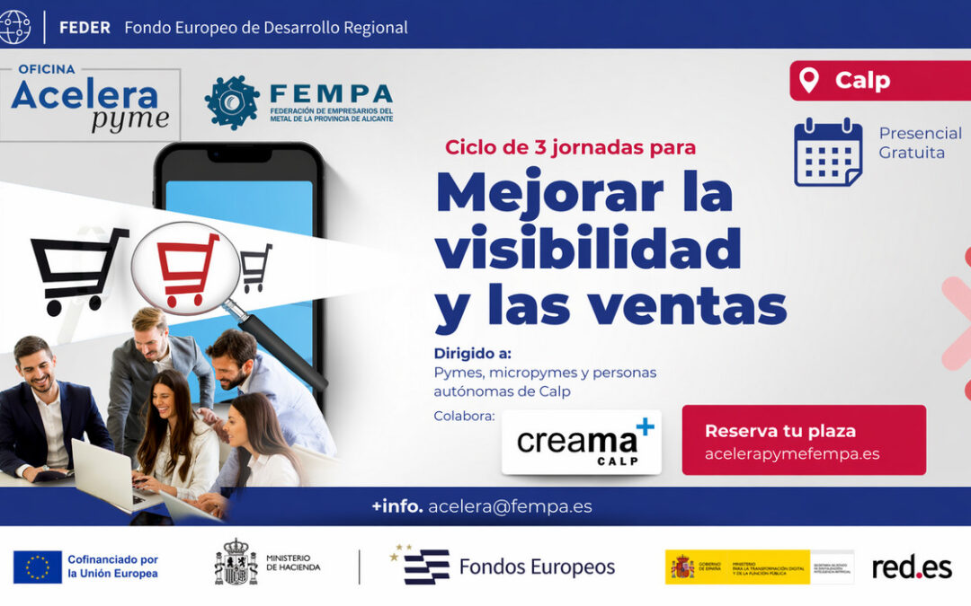 Jornadas formativas gratuitas para emprendedores y empresarios de abril y mayo de 2026